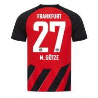 Fotbalové Dres Eintracht Frankfurt Mario Gotze #27 Domácí 2023-24 Krátký Rukáv